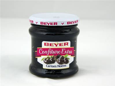 Confiture Extra Cerises noires 370g