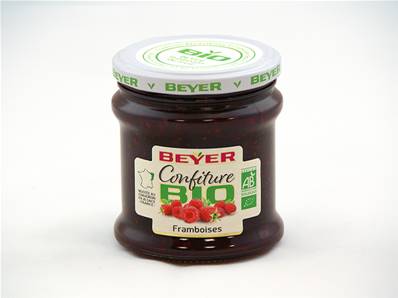 Confiture Extra Framboises Bio 370g