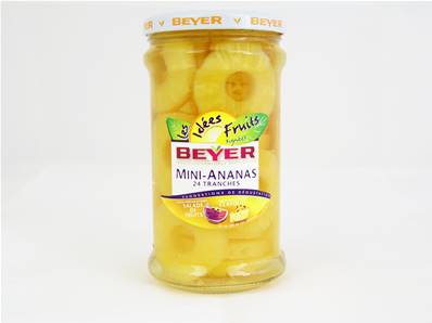 Ananas préservés 66cl