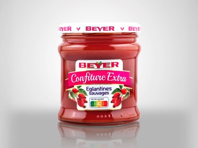 Confiture Extra Eglantines Sauvages 370g