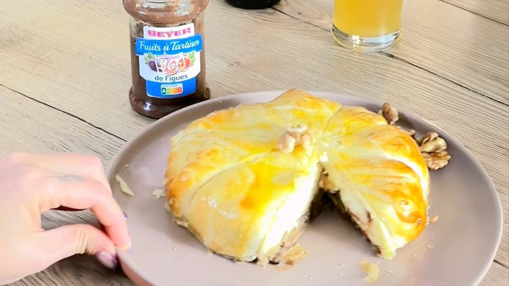 Feuillet� fromage figues