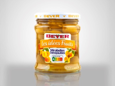 Mirabelles denoyautées préservées 32cl