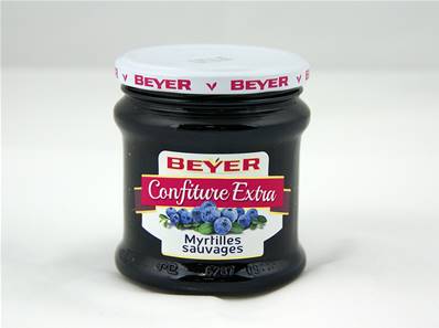 Confiture Extra Myrtilles Sauvages 370g