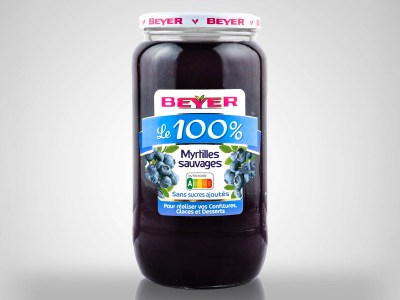 Myrtilles sauvages 100% de fruits 1kg