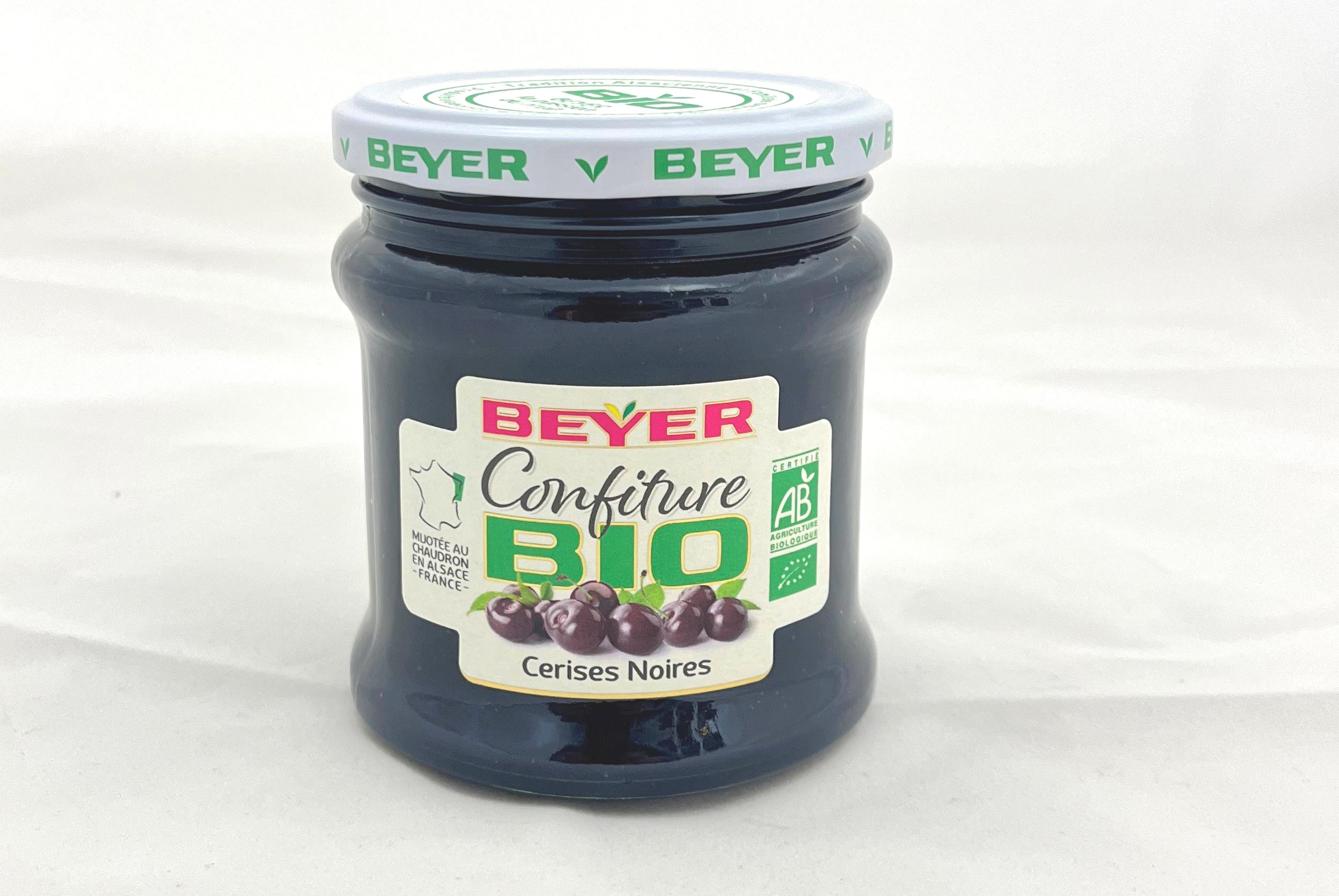Confiture Extra Cerises noires BIO 370g