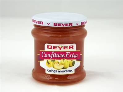 Confiture Extra Coings morceaux 370g