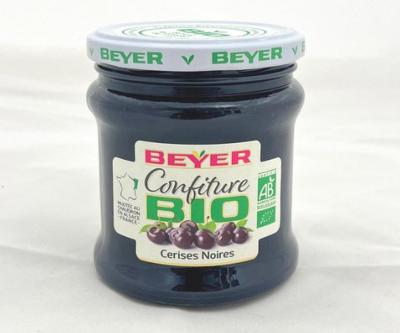 Confiture Extra Cerises noires BIO 370g