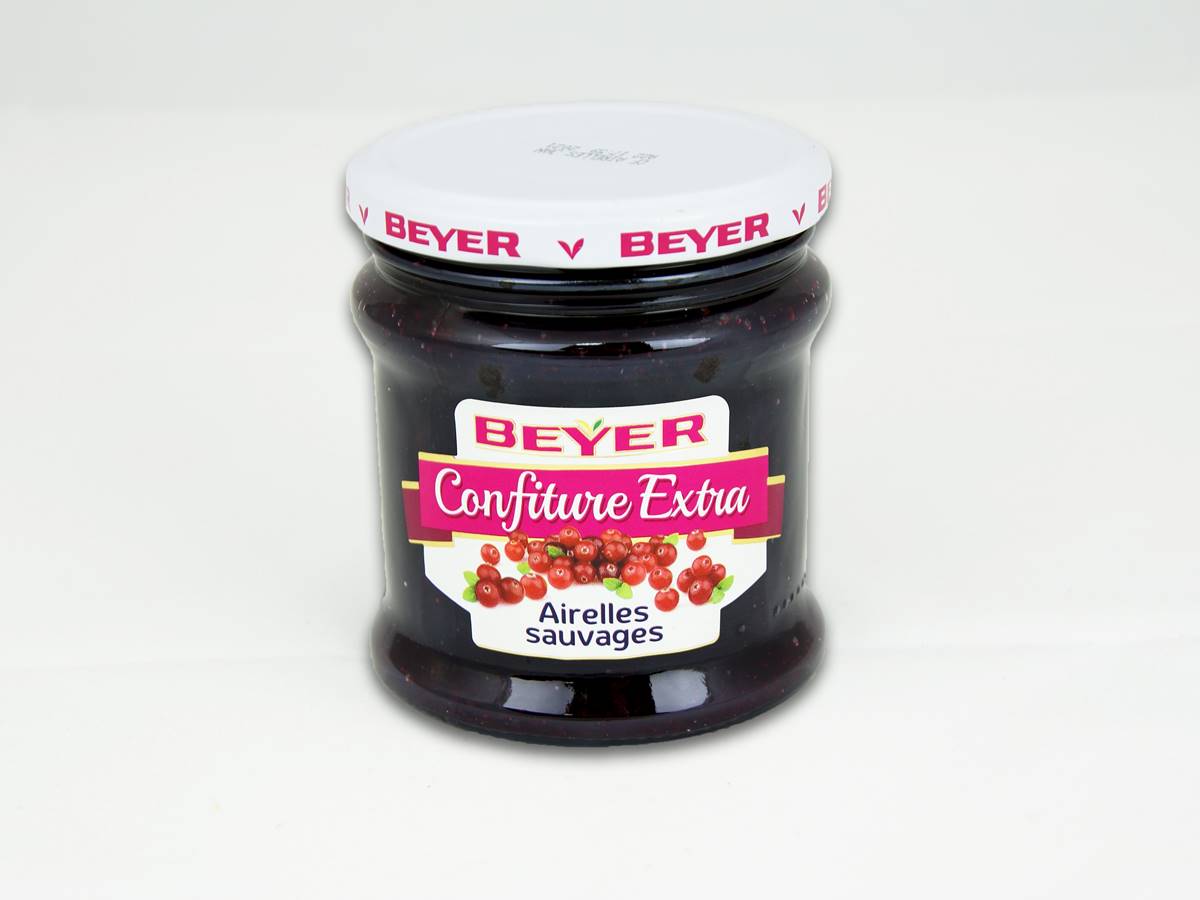 Beyer Confiture Extra Airelles sauvages 370g