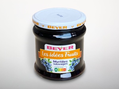 Myrtilles sauvages au naturel 32cl
