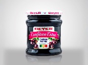 Confiture Extra Cerises noires 370g