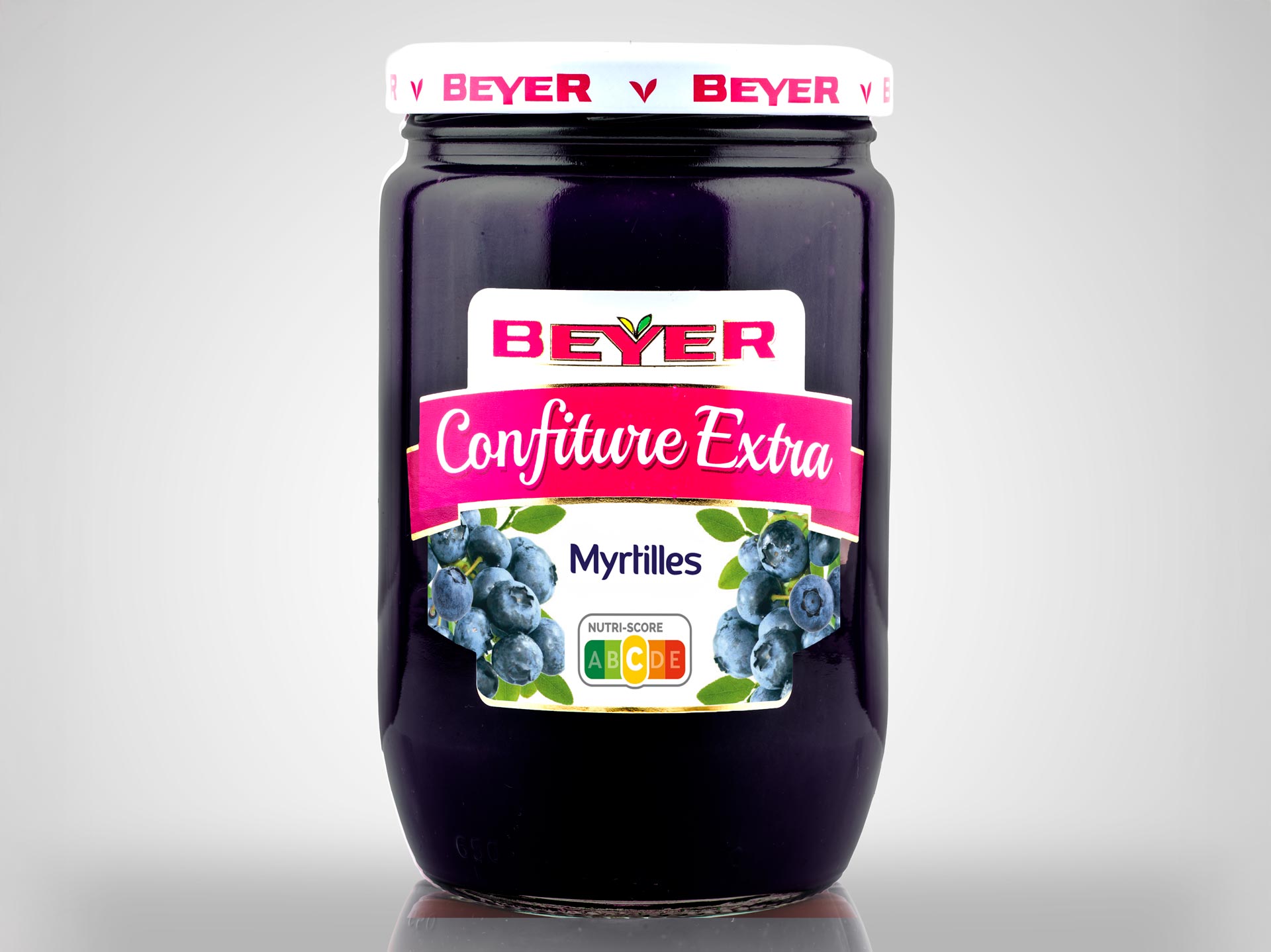 Confiture Extra de Myrtilles Sauvages 740g