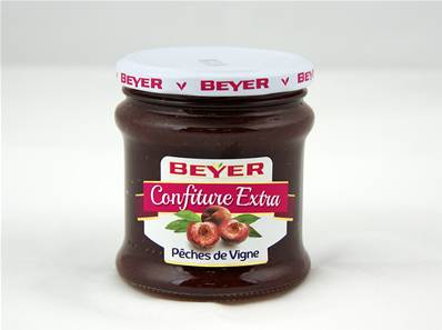 Confiture Extra Pêches de Vigne 370g