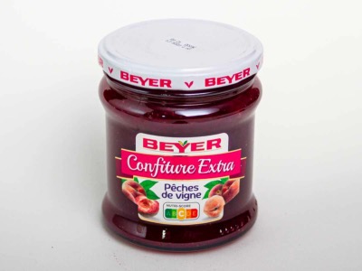 Confiture Extra Pêches de Vigne 370g