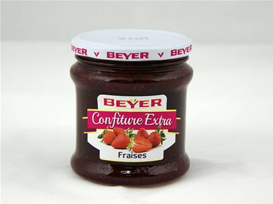 Confiture Extra Fraises 370g