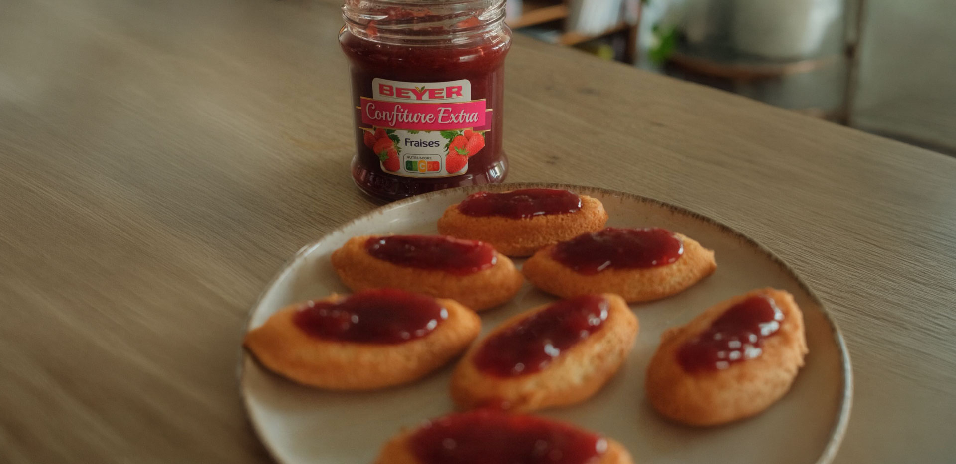 Barquettes � la confiture Beyer