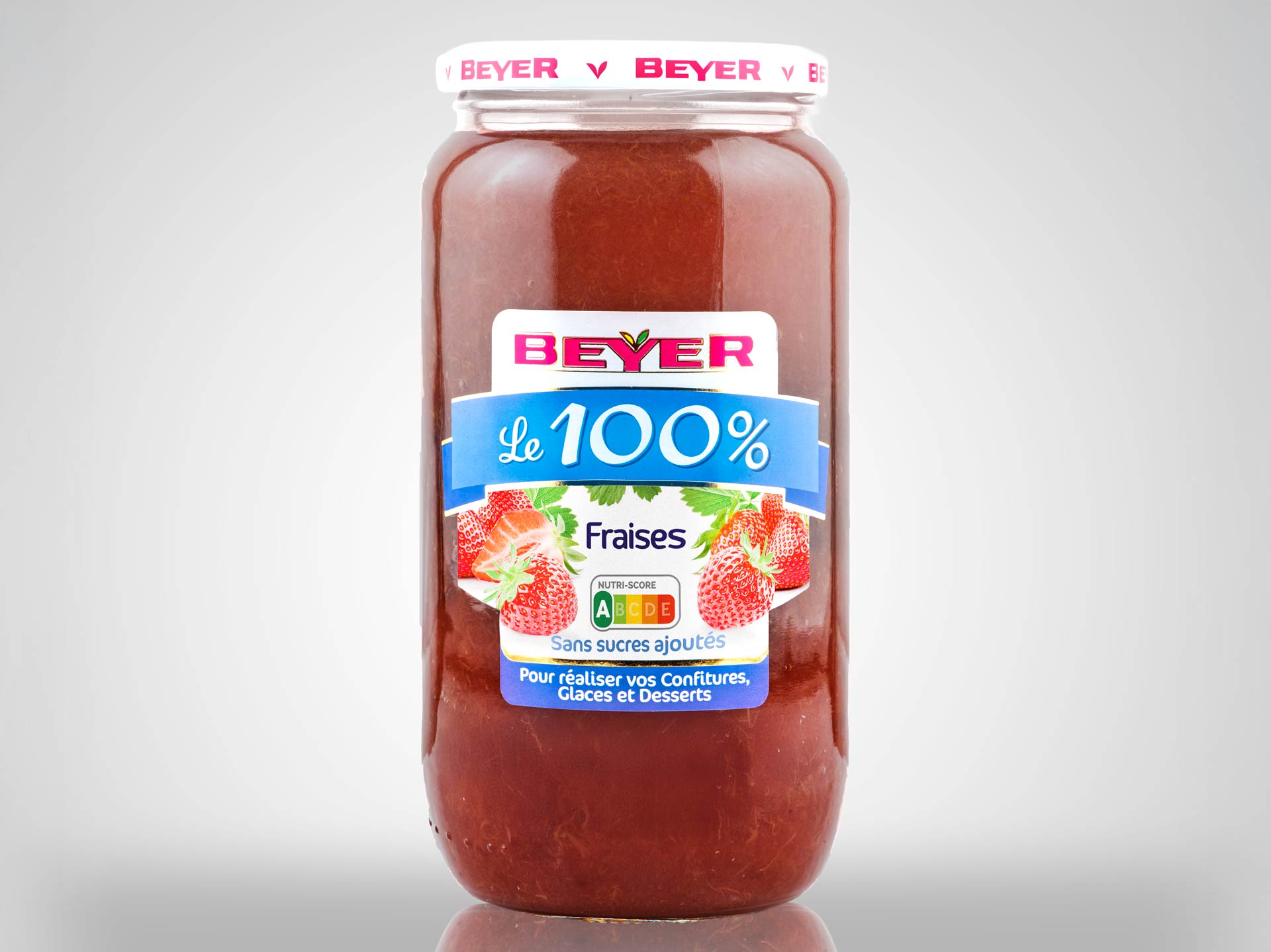 Fraises 100% de fruits 1kg