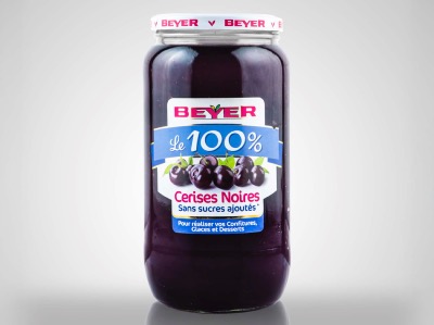 Cerises noires 100% de fruits 1kg