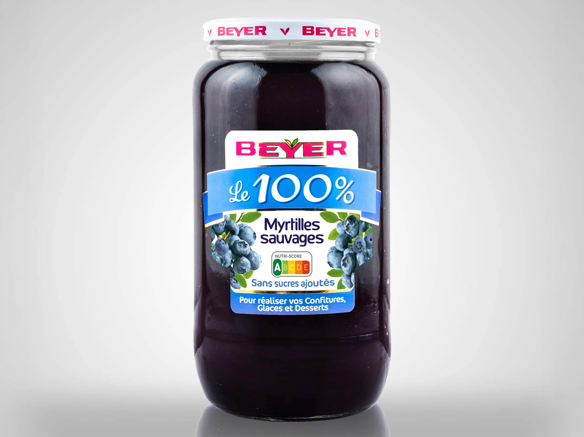 Myrtilles sauvages 100% de fruits 1kg