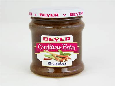 Confiture Extra Rhubarbes 370g