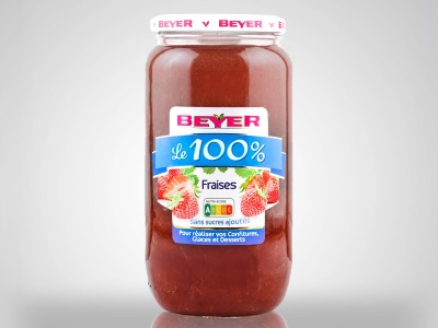 Fraises 100% de fruits 1kg