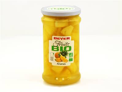 Ananas préservés BIO 66cl