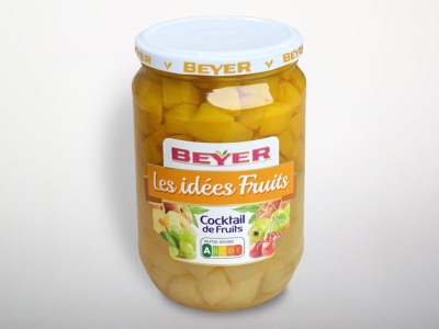 Cocktail de fruits préservés 72cl
