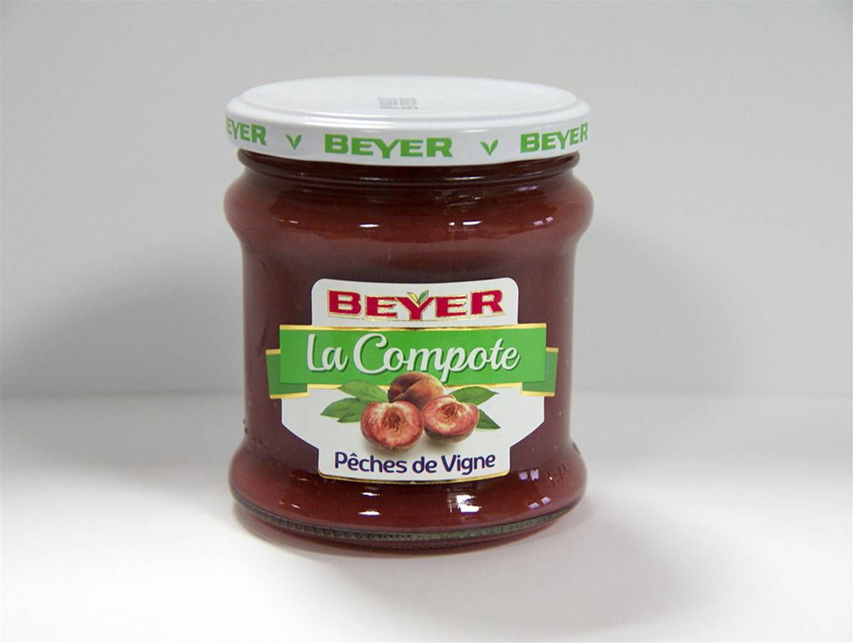 Compote de Pêches de Vigne Beyer